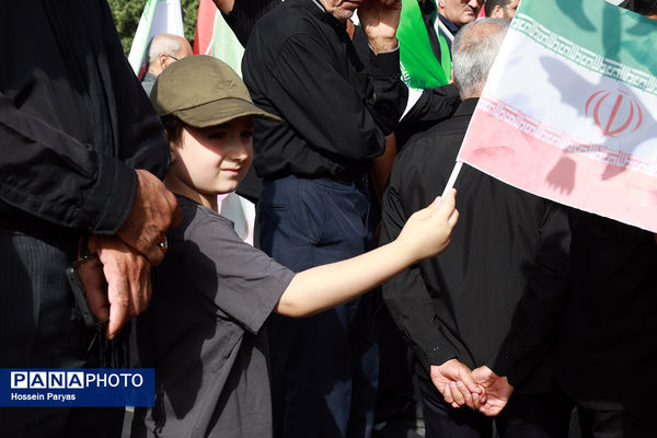 تشییع شهدای اقتدار در تهران