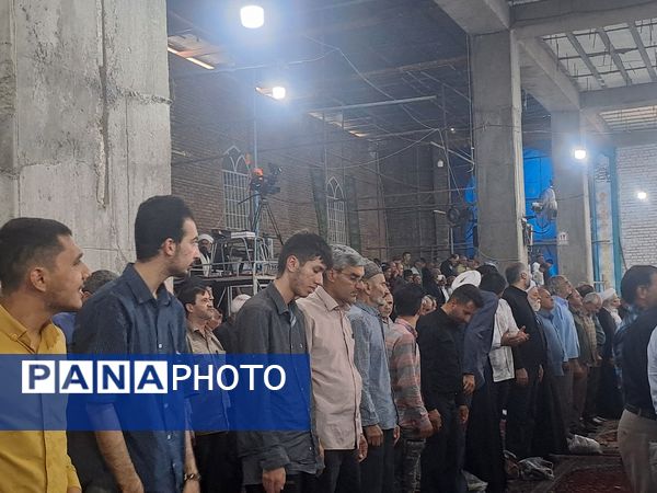 نماز جمعه در دهه سوم محرم در نیشابور