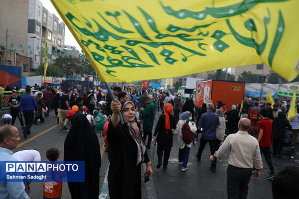 مهمونی ۱۰ کیلومتری غدیر در تهران    