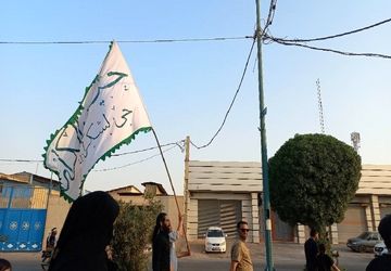 خروش کاروان پیاده‌روی یکصد هزار نفری «مشایه اهواز»