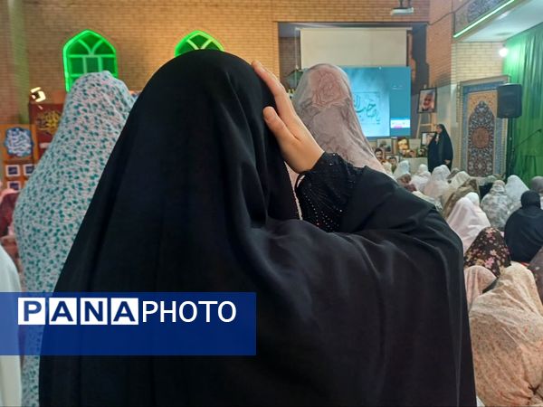 مراسم معنوی اعتکاف در مجموعه رستگاران شهرستان برخوار  