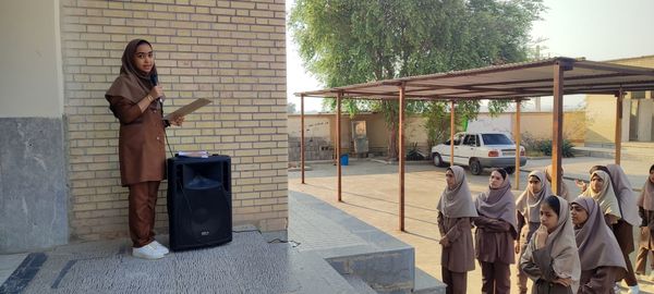بزرگداشت روز حافظ در مدرسه فروغ رضوان