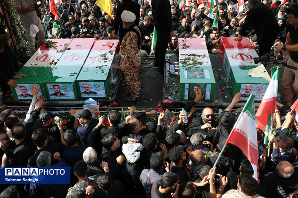 تشییع شهدای اقتدار در تهران - 2