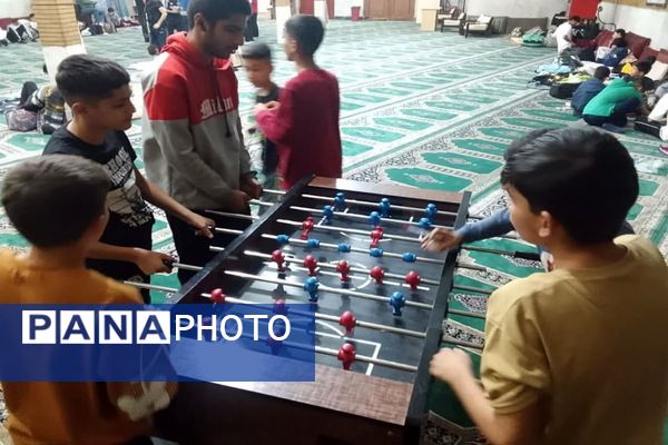 مراسم اعتکاف پسران آسمانی در مسجد علی ابن ابیطالب 