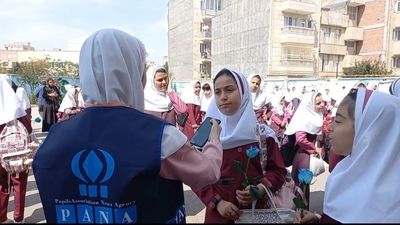 برگزاری «جشن نماز» در مدرسه شاهد ناحیه 2 اردبیل