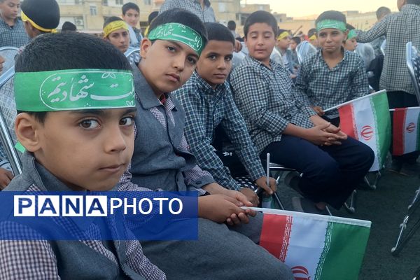 ایین بزرگداشت دانش‌آموز شهید حمله تروریستی شاهچراغ(ع)