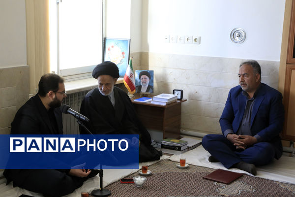 دیدار قائم مقام سازمان دانش‌آموزی کشور، با نماینده ولی فقیه در استان