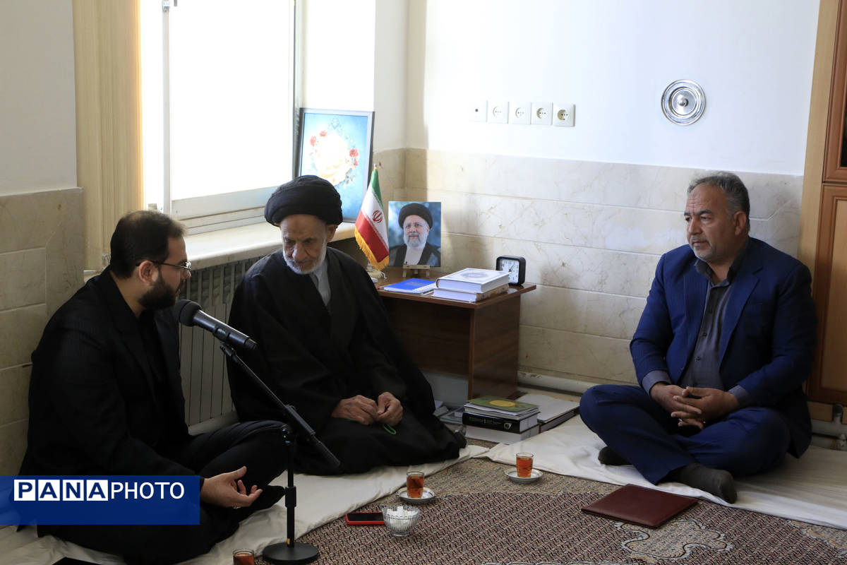 دیدار قائم مقام سازمان دانش‌آموزی کشور، با نماینده ولی فقیه در استان
