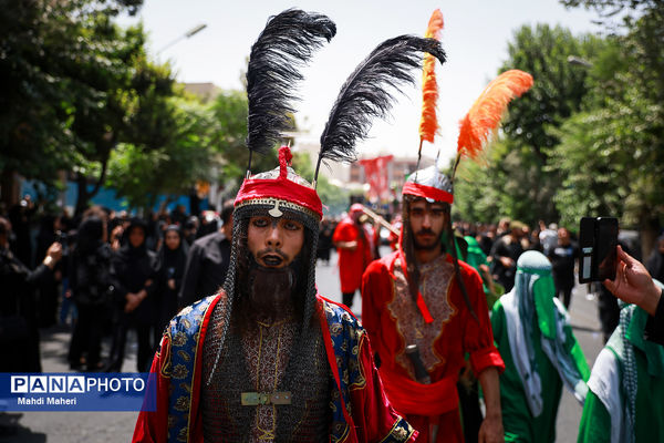 آیین سنتی کاروان عزاداری بنی اسد در تهران