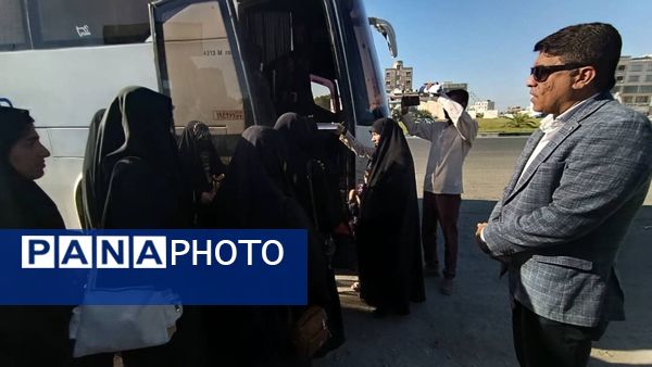 اعزام بیش از ۸۰ دانش‌آموز دختر از لیردف و جاسک به مناطق عملیاتی جنوب