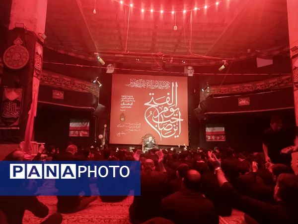 شب پنجم عزاداری در هیئت انصارالحسین نیشابور 