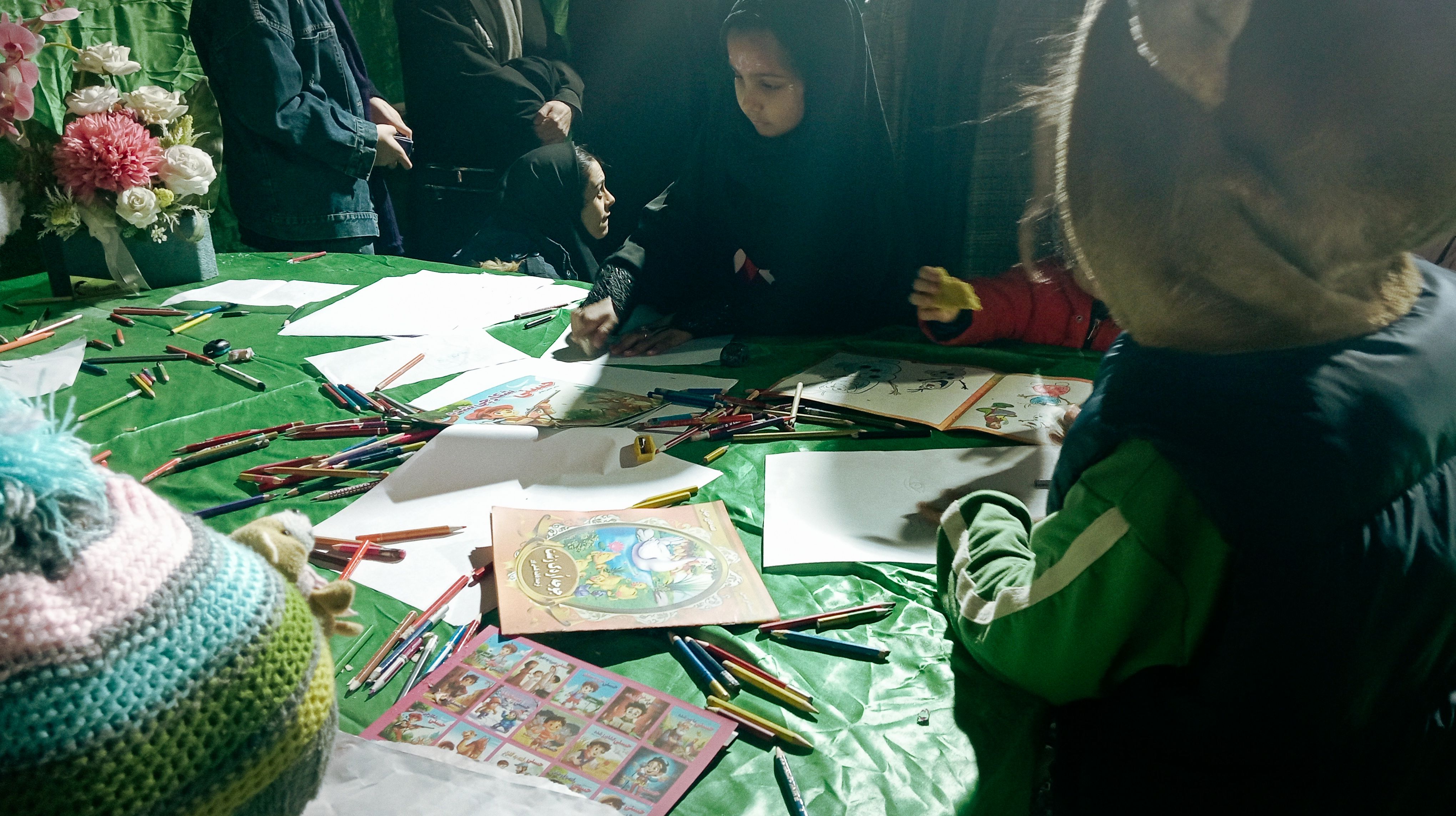 موکب  فرهنگی کودکان در شهرستان کاشمر 