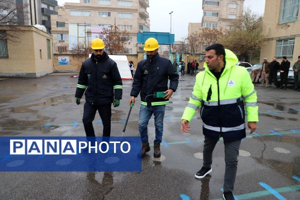 بیست و هفتمین مانور سراسری زلزله در آذربایجان شرقی