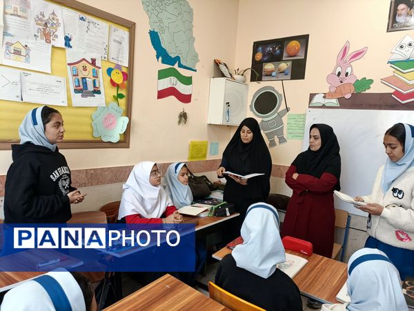 بازدید و ارزیابی مسئولان آموزش پرورش از دبستان زنده  یاد امینی پور