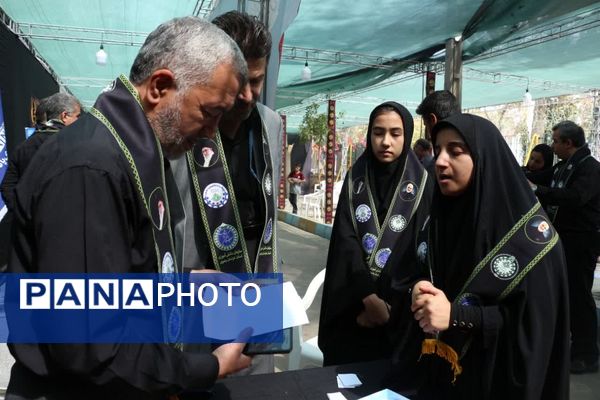 موکب سازمان دانش‌آموزی خراسان رضوی میزبان اقشار مختلف در روزهای سوگواری
