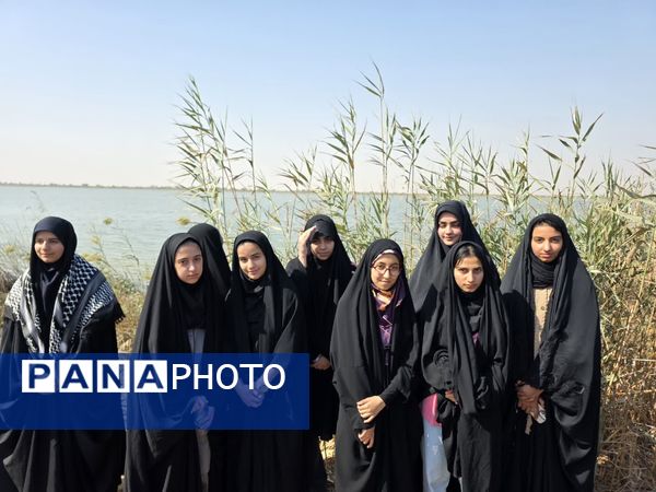 سفر معنوی راهیان نور دانشآموزان دبیرستان دخترانه خلیلی یزد