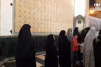 توفیق روز افزون زائران امام رضا علیه السلام در شب شهادت یازدهمین بوستان امامت و ولایت 
