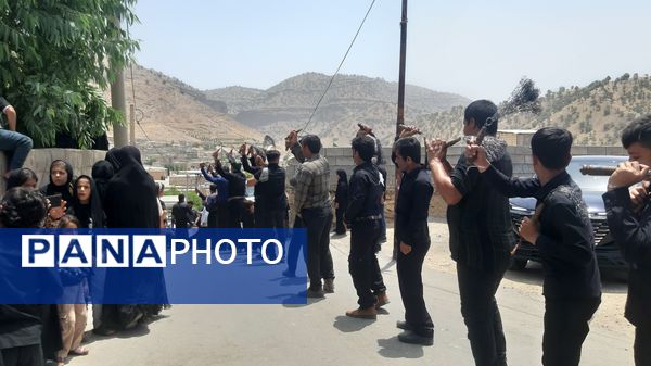 عزاداران حسینی، خیابان‌ها را غرق لبیک یا حسین کردند