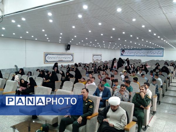 مراسم اختتامیه کلاس‌های تابستانی دارالقرآن بسیج شهرستان خلیل‌آباد