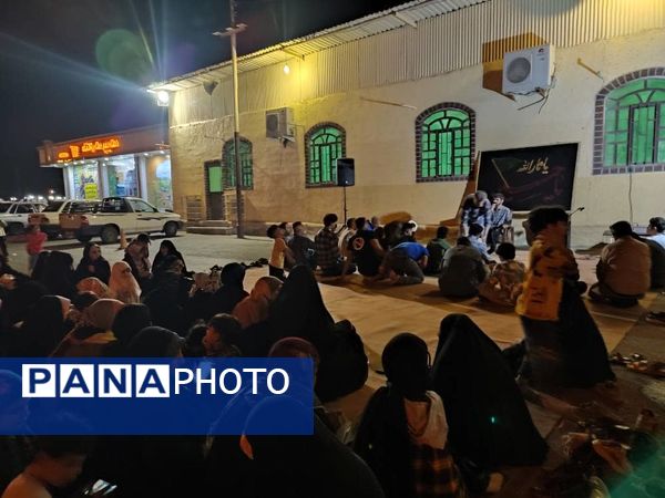 مراسم یادبود جانباختگان حادثه‌ تلخ اسکله شهید رجایی در شهرک هوایی بندرعباس 