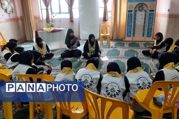 دختران پیشتاز رباط‌کریم در اردوی مهارتی پیش‌منطقه‌ای خوش درخشیدند