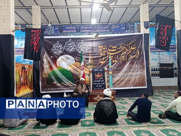 سوگ خورشید خراسان در حاجی‌آباد عزاداری شهادت امام رضا(ع)