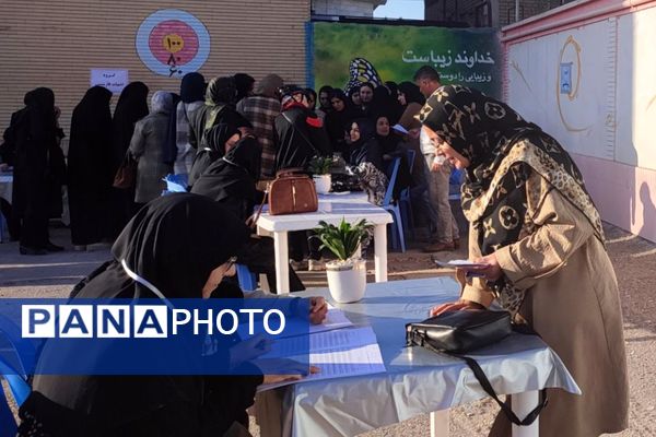 طرح دیدار و ارائه کارنامه هشدار در دبیرستان مهر نیشابور