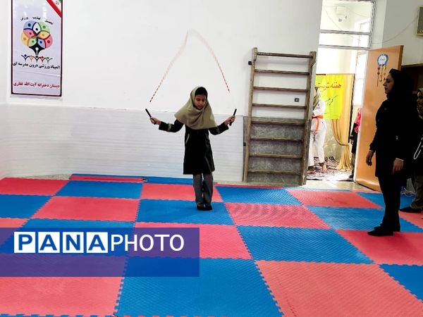 افتتاحیه کلاس درس تربیت‌بدنی در مدرسه قرآنی آیت الله غفاری شهرستان خاتم 