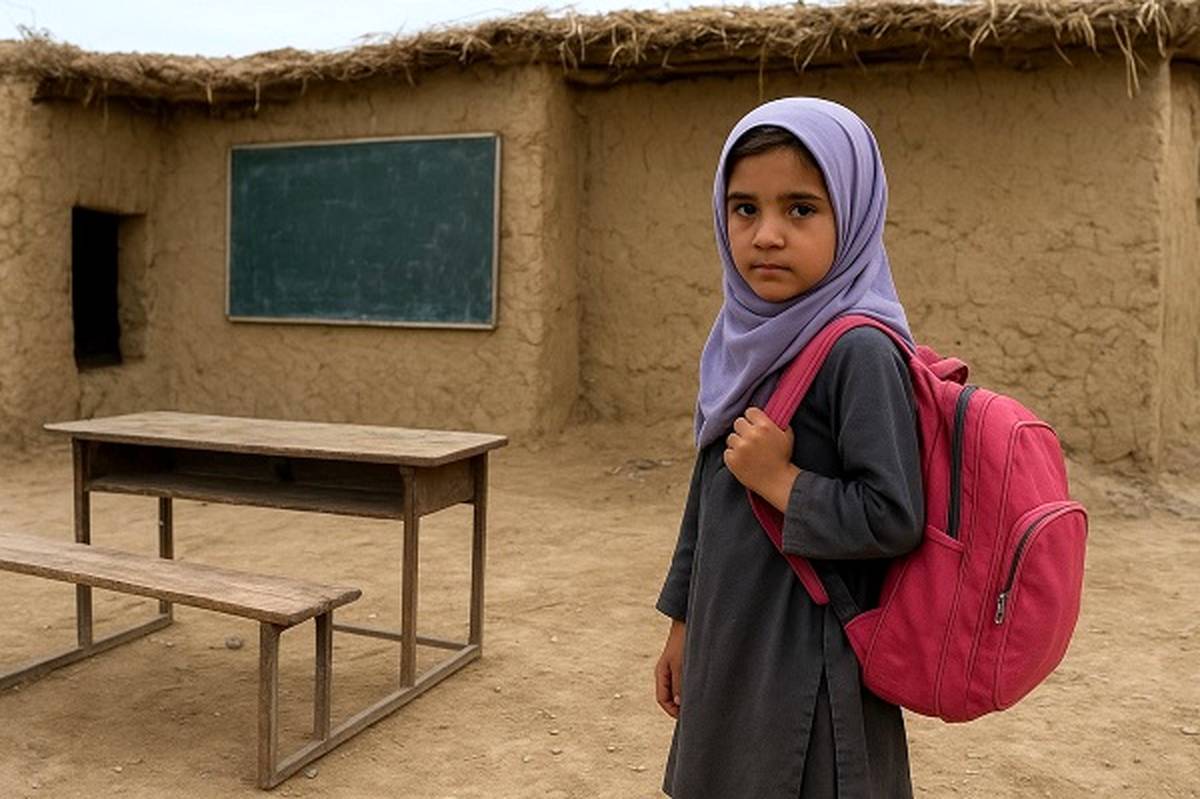 دانشآموزان مناطق محروم با دستانی خالی اما امیدی پررنگ چشمبهراه زنگ مهر هستند