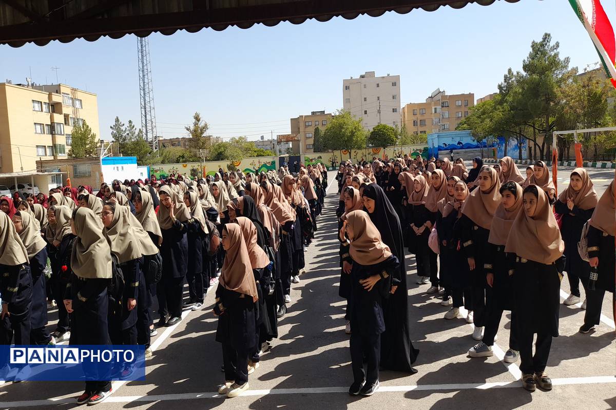 آیین بازگشایی مدرسه نورالهدی ناحیه هفت خراسان رضوی