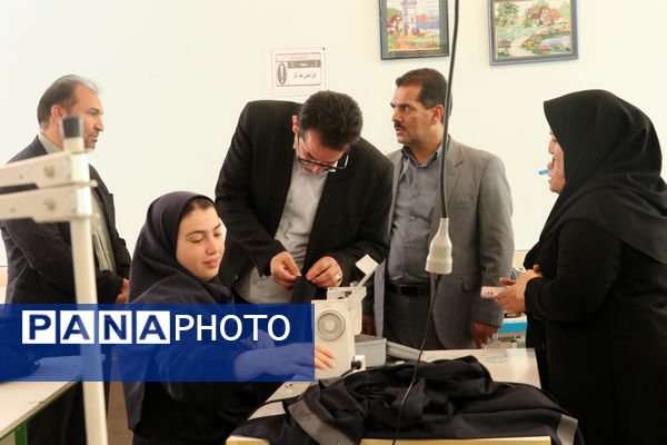 بازدید از کارگاه طراحی دوخت هنرستان ثمین