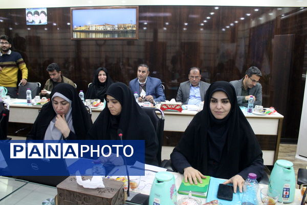 جلسه بررسی گزارش و عملکرد معاونت تربیت‌بدنی و سلامت آموزش و پرورش استان بوشهر