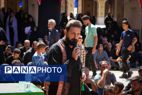 عزاداری رحلت پیامبر(ص) و شهادت امام حسن(ع) در صحن آستان مقدس سلطانعلی(ع) مشهداردهال کاشان