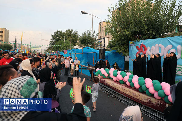 مهمونی ۱۰ کیلومتری غدیر در تهران    