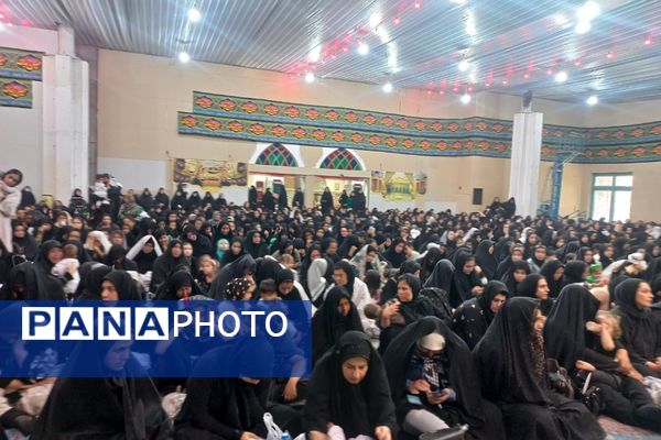 مراسم عزاداری شیرخوارگان حسینی در حرم مطهر امام زاده جعفربن موسی الکااظم (ع) شهرستان پیشوا