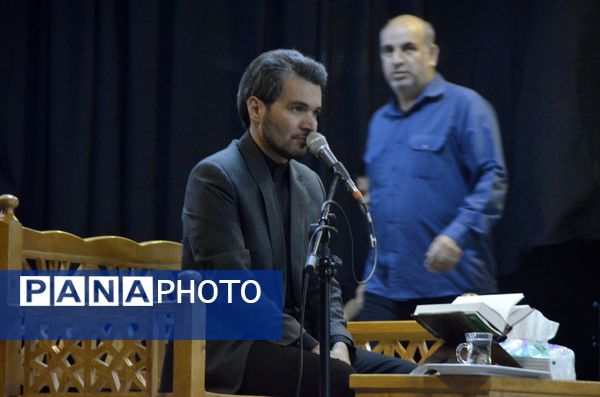 مراسم شب‌دهم محرم در هیئت فرهنگیان  نیشابور