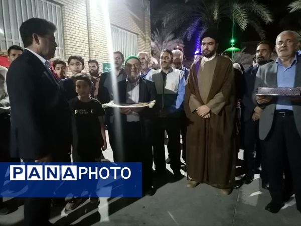 بازدید خادمیاران و خدام افتخاری رضوی از موزه فرهنگ و هنر بافق