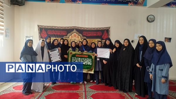 سلسله جلسات تبیین حدیث شریف کساء در دبیرستان شاهد تکتم ناحیه ۳