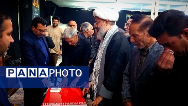 شهید خوشنام، میهمان مردم در مهدیه کاشمر شد