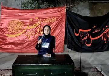 نوای اندوه و ارادت در کلامی کودکانه