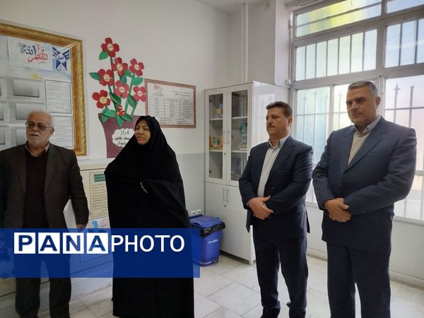 بازدید ارزیاب مدارس سما استان خراسان رضوی از دبیرستان پسرانه متوسطه اول سما شهرستان کاشمر 