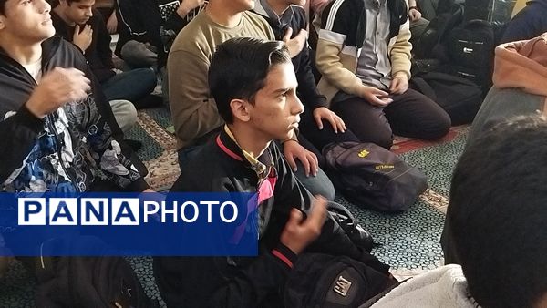 هیئت هفتگی در دبیرستان شاهد ابوذر غفاری نیشابور 