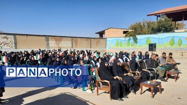 برگزاری مانور پدافند غیرعامل در آموزشگاه سمیه ناغان 