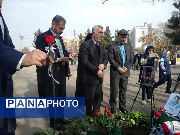 مانور زلزله استانی در هنرستان محمودیه خیامی ناحیه ۶ مشهد 