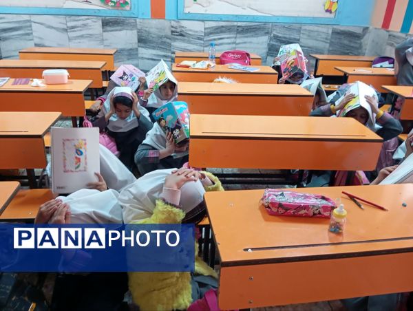 برگزاری مانور زلزله در دبستان دخترانه نرجس یک 