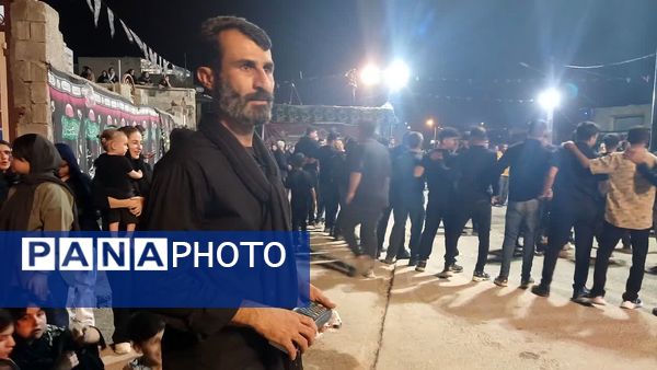 مراسم تاسوعای حسینی در شهرستان لنده
