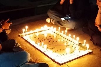مراسم عزاداری شام غریبان حسینی در امامزاده علی اکبر شهرضا