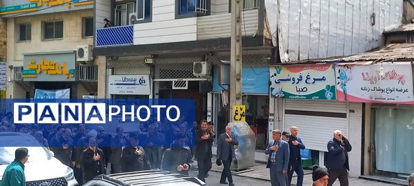 تشییع پیکر جانباز هشت سال دفاع مقدس در سوادکوه