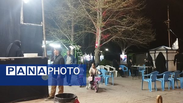 برپایی موکب ساقی عطشان بمناسبت شب قدر در خلیل آباد