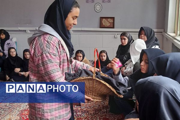 مراسم عزاداری بانوی کوثر در دبیرستان تربیت اسلامشهر